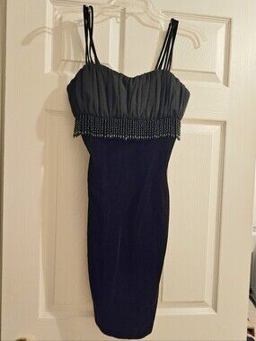 Black Velvet Party Dress